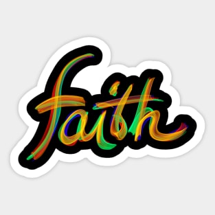 Faith Sticker